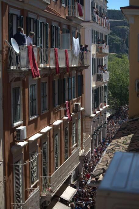 Spiros Old Town Apartment Corfu  Buitenkant foto